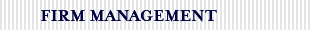 Firm Management